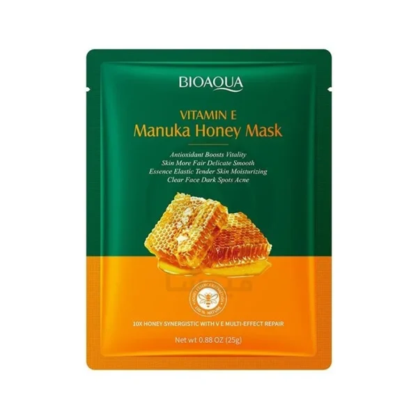 خرید و قیمت ماسک صورت بایو اکوا مدل عسل و مانوکا (25 گرم)